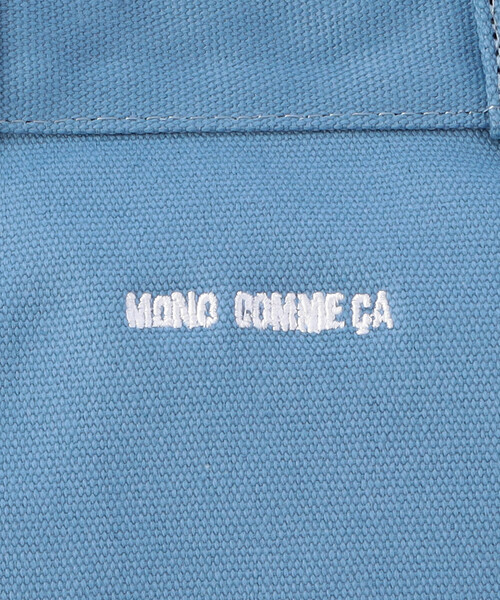 MONO　COMME CA（モノコムサ）の「キャンバス ミニトート（トートバッグ・レディース・ブラック/ブラウン/ブルー・FREE）」の15枚目の写真