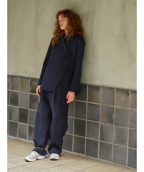 null.(ヌル)の「ダブルベルトパンツ(その他パンツ・レディース・アイボリー/ブラック・M/S)」の9枚目の写真