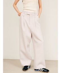 ダブルベルトパンツ