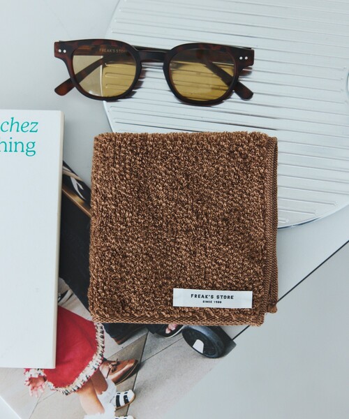 FREAK'S STORE（フリークスストア）の「ふっくら ハンカチタオル（ハンカチ/ハンドタオル・レディース・ネイビー/ブラウン/その他13/その他9/ナチュラル/グレー・ONE SIZE）」の3枚目の写真