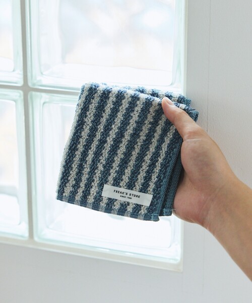 FREAK'S STORE（フリークスストア）の「ふっくら ハンカチタオル（ハンカチ/ハンドタオル・レディース・ネイビー/ブラウン/その他13/その他9/ナチュラル/グレー・ONE SIZE）」の5枚目の写真