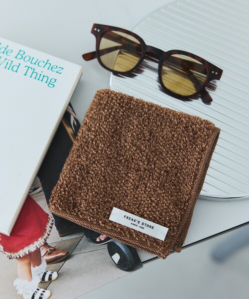 FREAK'S STORE（フリークスストア）の「ふっくら ハンカチタオル（ハンカチ/ハンドタオル・レディース・ネイビー/ブラウン/その他13/その他9/ナチュラル/グレー・ONE SIZE）」の10枚目の写真