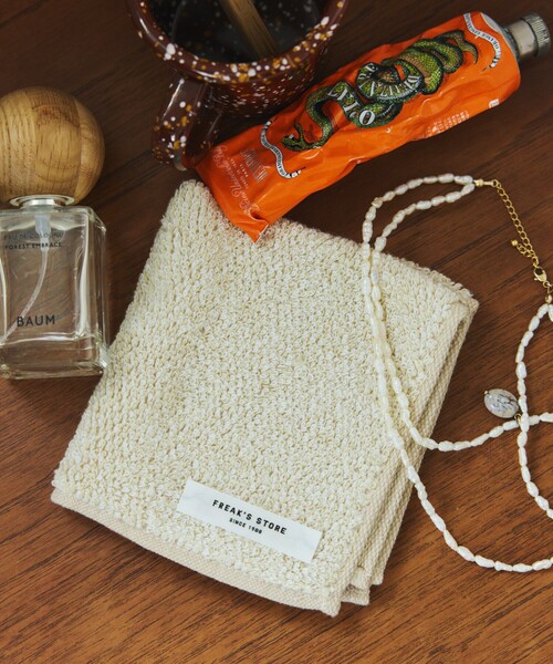 FREAK'S STORE（フリークスストア）の「ふっくら ハンカチタオル（ハンカチ/ハンドタオル・レディース・ネイビー/ブラウン/その他13/その他9/ナチュラル/グレー・ONE SIZE）」の15枚目の写真