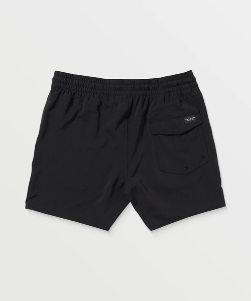 VOLCOM（ボルコム）の「【VOLCOM/ボルコム】Lido Solid Trunks/ウエストゴムストレッチワンポイントサーフトランクス・ボードショーツ・バギーショーツ(水着)（水着・メンズ・ブラック/レッド系その他/イエロー系その他・SMALL/MEDIUM/LARGE）」の4枚目の写真