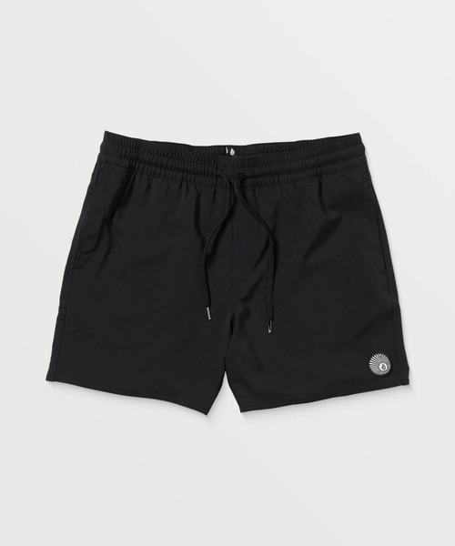 VOLCOM（ボルコム）の「【VOLCOM/ボルコム】Lido Solid Trunks/ウエストゴムストレッチワンポイントサーフトランクス・ボードショーツ・バギーショーツ(水着)（水着・メンズ・ブラック/レッド系その他/イエロー系その他・SMALL/MEDIUM/LARGE）」の5枚目の写真