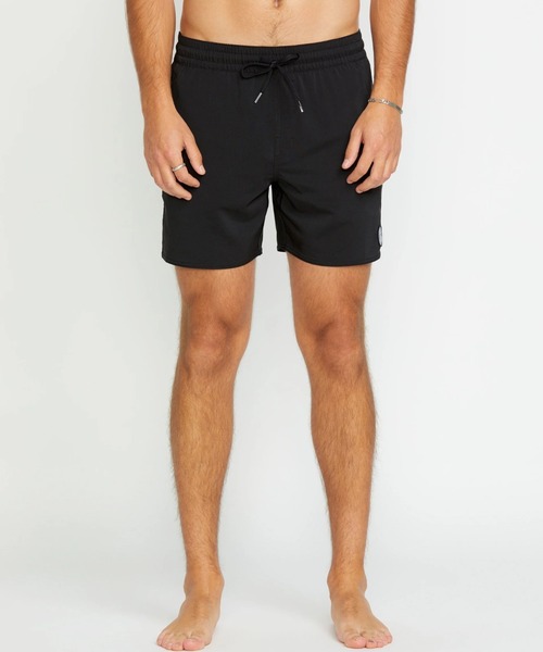 VOLCOM（ボルコム）の「【VOLCOM/ボルコム】Lido Solid Trunks/ウエストゴムストレッチワンポイントサーフトランクス・ボードショーツ・バギーショーツ(水着)（水着・メンズ・ブラック/レッド系その他/イエロー系その他・SMALL/MEDIUM/LARGE）」の9枚目の写真
