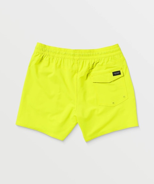 VOLCOM（ボルコム）の「【VOLCOM/ボルコム】Lido Solid Trunks/ウエストゴムストレッチワンポイントサーフトランクス・ボードショーツ・バギーショーツ(水着)（水着・メンズ・ブラック/レッド系その他/イエロー系その他・SMALL/MEDIUM/LARGE）」の11枚目の写真