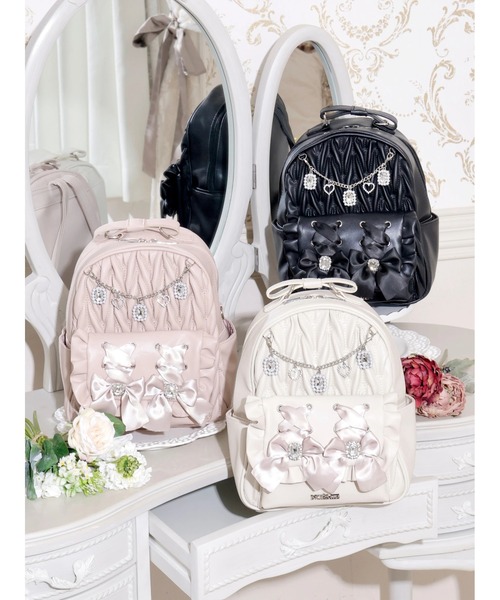 MONCLER FLORINE ZAINO バーガンディ キルティング リュック MONCLER FLORINE ZAINO バーガンディ キルティング リュック - バッグ