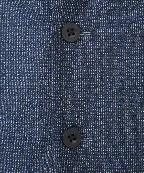 ABAHOUSE GRAY（アバハウスグレイ）の「【上下2点セット / 軽量 / ハイパーストレッチ】ワッシャー プリント ジャケット / サマージャケット セットアップ / スーツ（セットアップ・メンズ・ネイビー/ブラック系その他/チャコールグレー・46/48/44/50）」の13枚目の写真