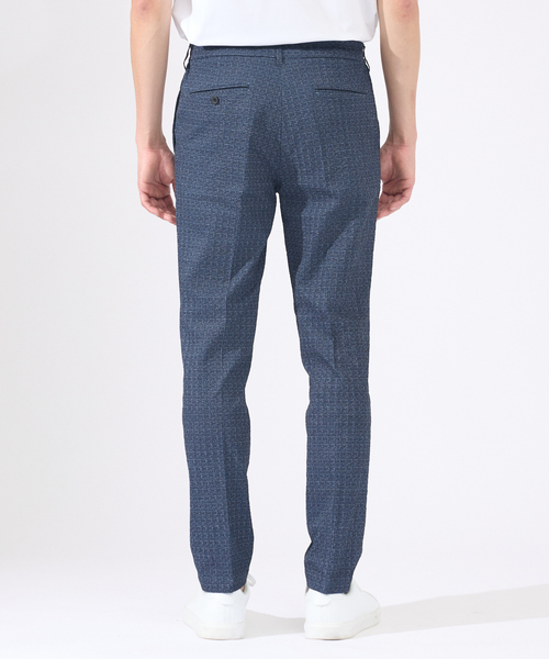 ABAHOUSE GRAY（アバハウスグレイ）の「【上下2点セット / 軽量 / ハイパーストレッチ】ワッシャー プリント ジャケット / サマージャケット セットアップ / スーツ（セットアップ・メンズ・ネイビー/ブラック系その他/チャコールグレー・46/48/44/50）」の17枚目の写真