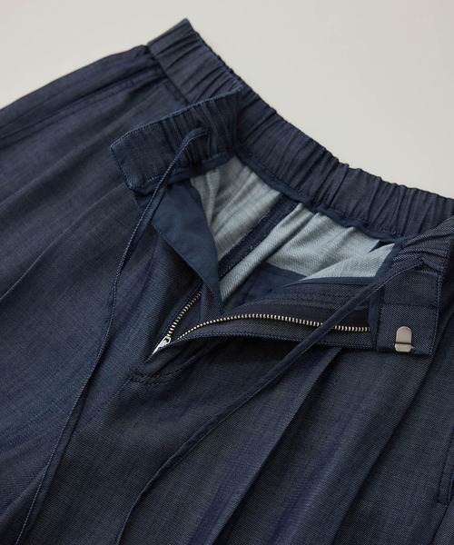 ROPE'(ロペ)の「【洗える】テンセルデニムイージーパンツ(その他パンツ・レディース・ブルー・36/38)」の11枚目の写真