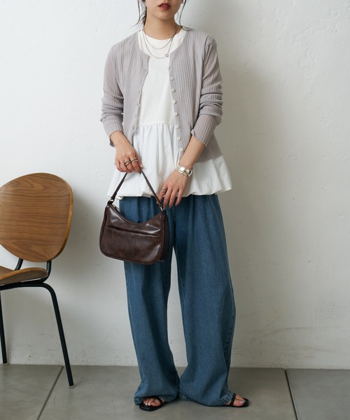 COLONY 2139（コロニートゥーワンスリーナイン）の「ヴィンテージ合皮ワンハンドルバッグ（ハンドバッグ・レディース・レッド/ブラウン/ブラック・FREE）」の15枚目の写真