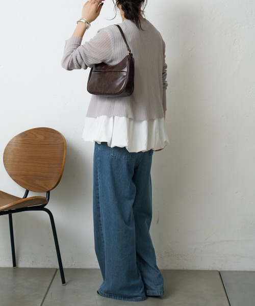 COLONY 2139（コロニートゥーワンスリーナイン）の「ヴィンテージ合皮ワンハンドルバッグ（ハンドバッグ・レディース・レッド/ブラウン/ブラック・FREE）」の16枚目の写真