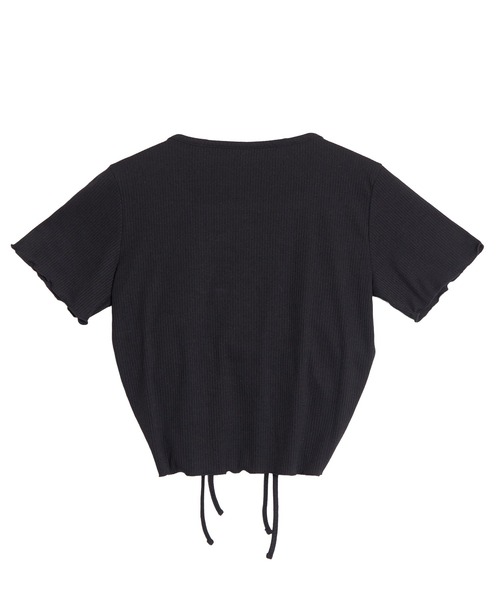 PUNYUS（プニュズ）の「ドロストトップス（Tシャツ/カットソー・レディース・ブラック/ホワイト・1/2/3/4）」の11枚目の写真