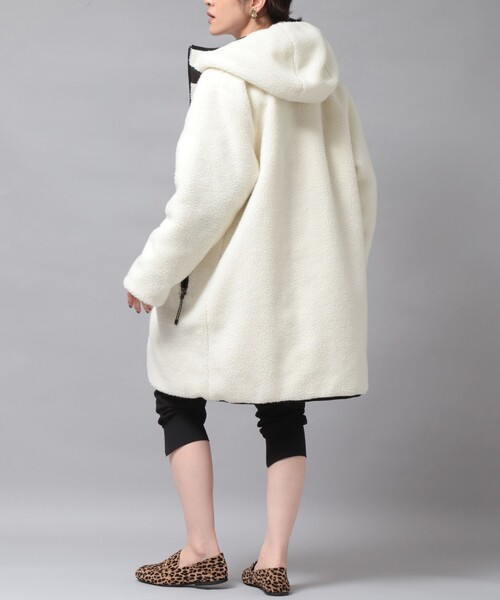 NOLLEY'S【TAION/タイオン】別注ボア×ダウンコート(リバーシブル