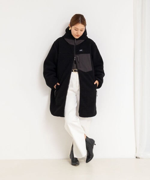 セール】◇【WEB限定】【TAION/タイオン】別注ボア×ダウンフードコート