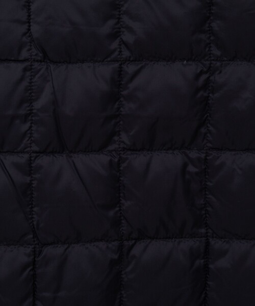 TAION（タイオン）の「◇【WEB限定】【TAION/タイオン】別注ボア×ダウンフードコート(リバーシブル)（ダウンジャケット/コート・レディース・ブラック/ホワイト系その他4/ネイビー・M/S）」の12枚目の写真