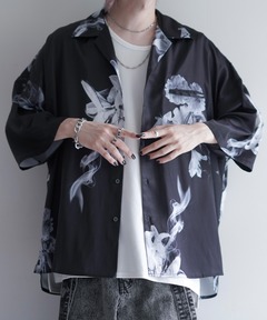 キャリーフラワーパターン SS シャツ 96496413_8_d_240.jpg