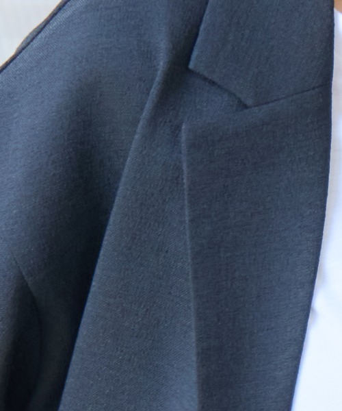 KATHARINE ROSS（キャサリンロス）の「【KATHARINE ROSS】【UV/接触冷感】メランジスラブ5分袖ジャケット（テーラードジャケット・レディース・ブラウン/ブラック・MEDIUM）」の11枚目の写真