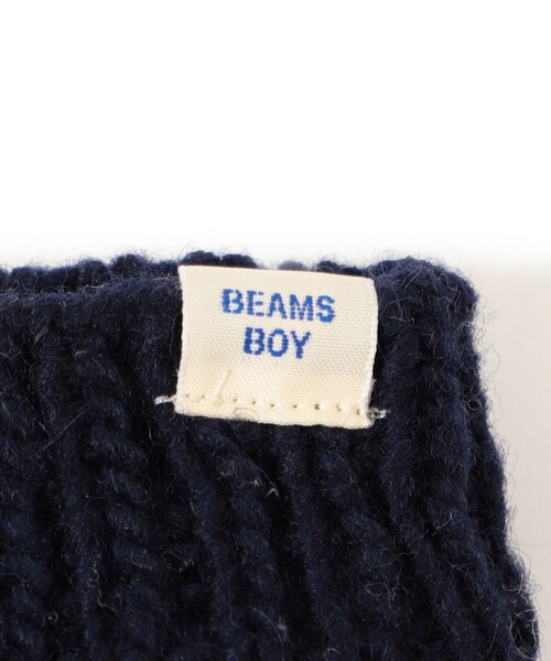 セール】手編み フラワー刺繍 ミトン（手袋）｜BEAMS BOY（ビームス