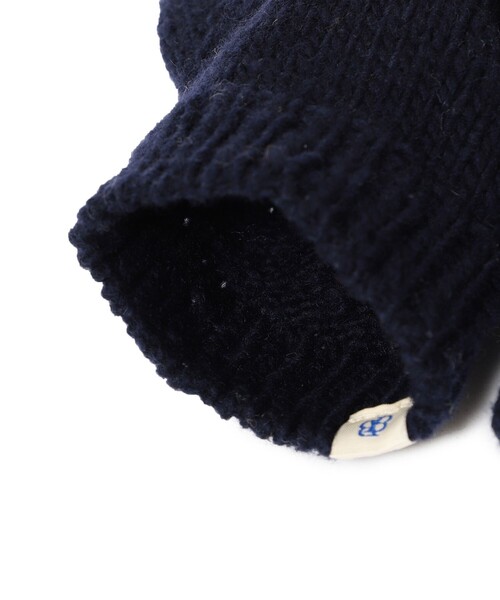 セール】手編み フラワー刺繍 ミトン（手袋）｜BEAMS BOY（ビームス