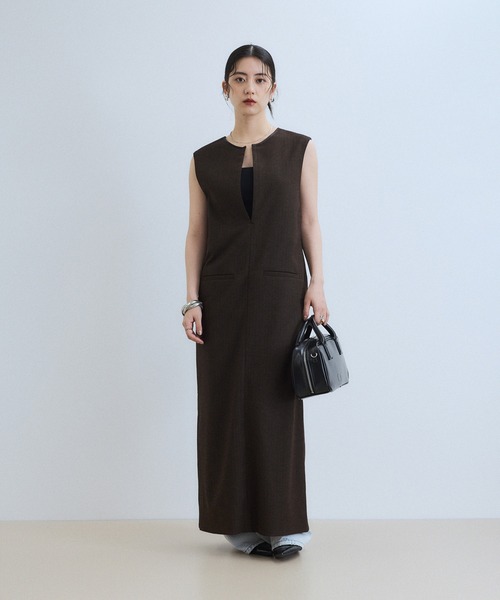 【完売商品】ツイードジャンパーワンピース 楽天市場】『WEB/一部店舗限定』『UR TECH』ツイードジャンパー