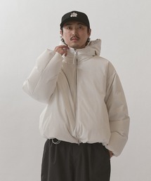 Lui's | フードダウンブルゾン(ダウンジャケット/コート)