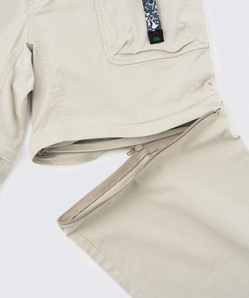 WILD THINGS（ワイルドシングス）の「ルーラル コンバーチブルパンツ│RURAL CONVERTIBLE PANTS（カーゴパンツ・メンズ・ブラック/チャコールグレー・XL/S/L/M）」の7枚目の写真