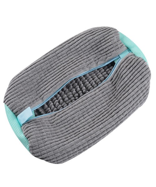 CALIFORNIA OUTFITTERS（カリフォルニア アウトフィッターズ）の「7B33 【洗濯機丸洗いOK】靴用 シューズウォッシュネット マイクロファイバー メッシュネット（ランドリーグッズ・メンズ・グレー・ONESIZE）」の4枚目の写真