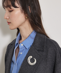 qualite | 【JAMIRAY】MOONブローチ/オケージョン/セレモニー(ブローチ/コサージュ)