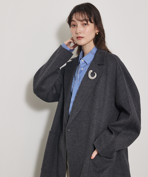 qualite（カリテ）の「【JAMIRAY】MOONブローチ/オケージョン/セレモニー（ブローチ/コサージュ・レディース・シルバー・フリー）」の2枚目の写真