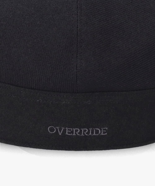 OVERRIDE(オーバーライド)の「OVERRIDE WOOL LIKE HUNTING / オーバーライド(ハンチング/ベレー帽・メンズ・ブラック/グリーン/ブラウン・60cm/58cm)」の12枚目の写真