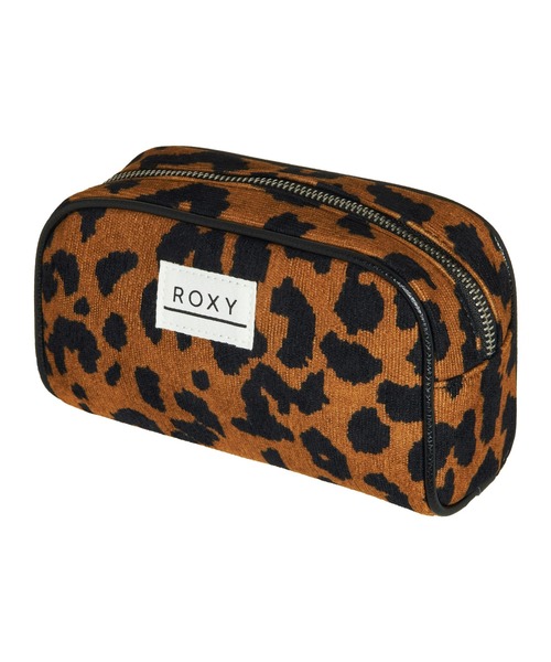 ROXY(ロキシー)の「URBAN PARTY PENCIL C/ロキシーレオパード・ひょう柄ポーチ(ポーチ・レディース・ベージュ・FREE)」の1枚目の写真