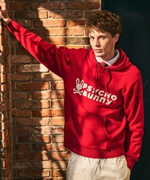 Psycho Bunny サイコバニー ウールセーター ニットセーター メンズS Psycho Bunny サイコバニー ウールセーター ニットセーター