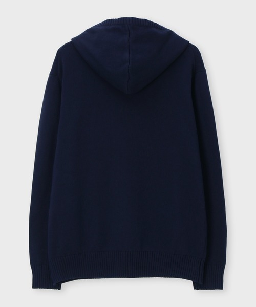 Psycho Bunny（サイコバニー）の「シグネチャーロゴ ニットフーディ（ニット/セーター・メンズ・ネイビー/アイボリー/レッド/ブラウン・MEDIUM/X-LARGE/LARGE）」の17枚目の写真