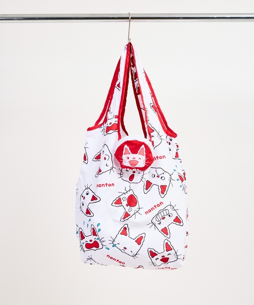 salle de bal（サルデバル）の「【ノンタン】ポーチ収納エコバッグ　WNI（エコバッグ/サブバッグ・レディース・その他1/その他2・FREE）」の2枚目の写真