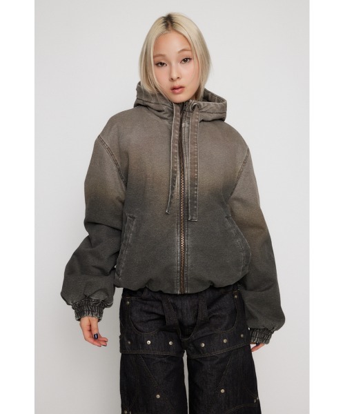 LAGUAGEM ラグアジェム ブルゾン GRADATION COTTON HOODIE ブルゾン（ブルゾン）｜LAGUA GEM