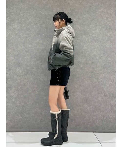 GRADATION COTTON HOODIE ブルゾン（ブルゾン）｜LAGUA GEM