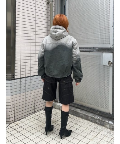 GRADATION COTTON HOODIE ブルゾン（ブルゾン）｜LAGUA GEM