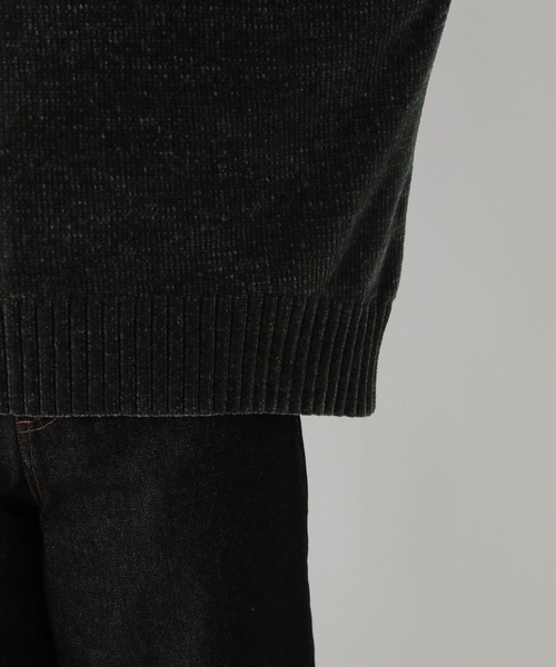 RAGEBLUE（レイジブルー）の「ボリュームスリーブ/袖デザインBIGモールニット（Tシャツ/カットソー・レディース・ブラウン/ブラック/ブルー/オフホワイト/レッド/ピンク・FREE）」の7枚目の写真