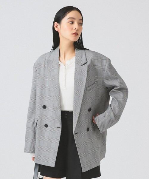 4ボタン W ビッグ ジャケット（テーラードジャケット）｜Ray BEAMS