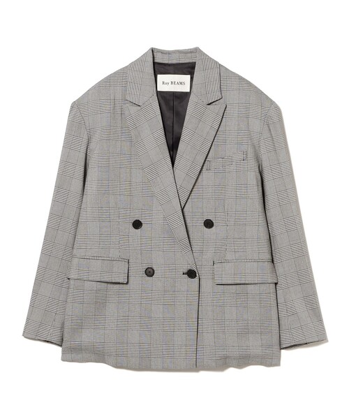 セール】4ボタン W ビッグ ジャケット（テーラードジャケット）｜Ray