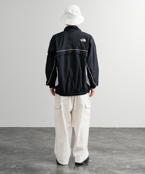 THE NORTH FACE(ザノースフェイス)の「日本未展開モデル THE NORTH FACE ザ・ノースフェイス WHITE LABEL ホワイトレーベル KICKFLEX JACKET 配色切替パイピングロゴ刺繍ナイロンジャケット(ナイロンジャケット・メンズ・オフホワイト/ブラック/ホワイト・L/XL/S/M/XXL)」の14枚目の写真