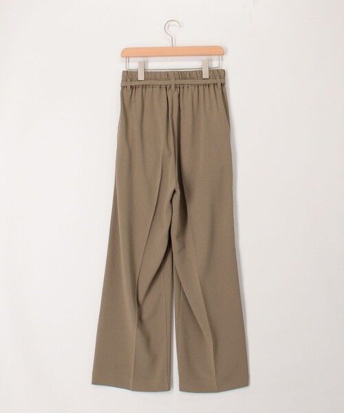 MICO COULIER（ミコクリエ）の「《セットアップ対応》ハイストレッチカルゼワッシャーパンツ（その他パンツ・レディース・ネイビー/キャメル・38/36）」の15枚目の写真