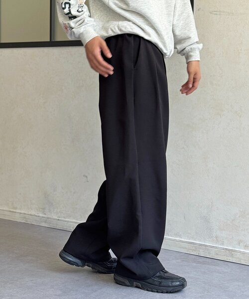 CPCM(シーピーシーエム)の「テックウールスラックス(その他パンツ・レディース・ブラック/ネイビー/グレー・SMALL/MEDIUM/LARGE)」の7枚目の写真