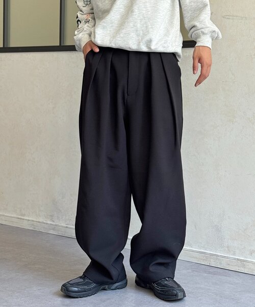 CPCM(シーピーシーエム)の「テックウールスラックス(その他パンツ・レディース・ブラック/ネイビー/グレー・SMALL/MEDIUM/LARGE)」の8枚目の写真