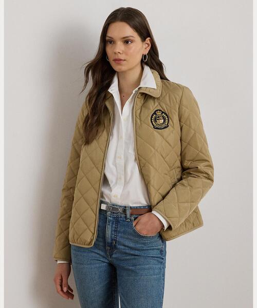 Lauren Ralph Lauren ダブルブレスト ハウンドトゥース コート LAUREN RALPH LAUREN（ローレン ラルフ ローレン）の「ハウンド