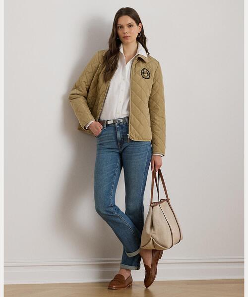 セール】クレストパッチ ダイヤモンドキルテッド ジャケット（その他