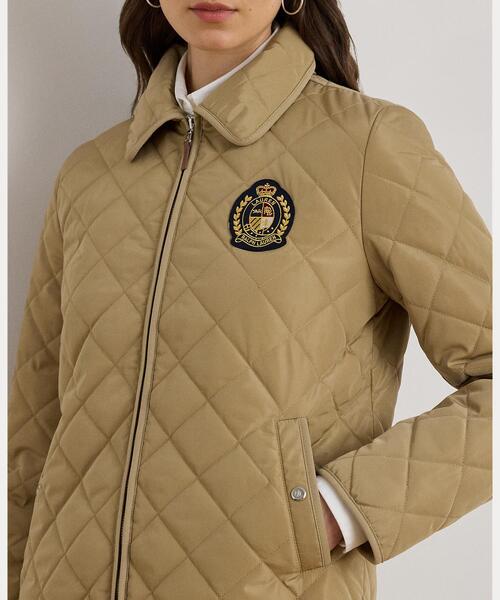 セール】クレストパッチ ダイヤモンドキルテッド ジャケット（その他