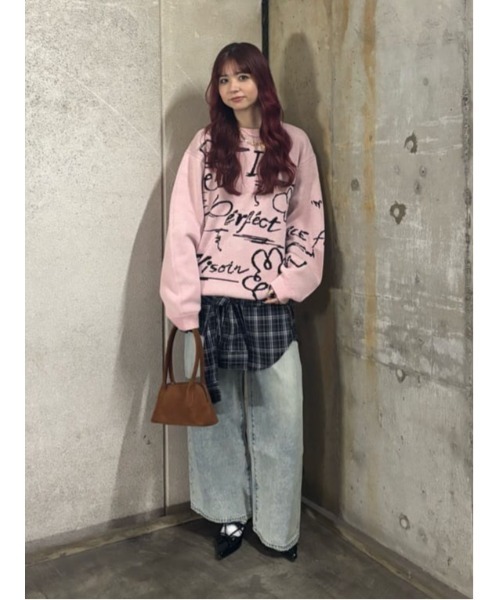 SLY(スライ)の「REMAKE LIKE CHECK S/SK リメイクライク チェック ショートスカート 秋服(スカート・レディース・ブラック系その他2/ピンク系その他・0/1)」の20枚目の写真